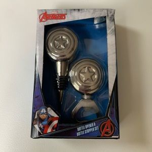 COPY - Marvel Captain America Wine Stopper and Bo…